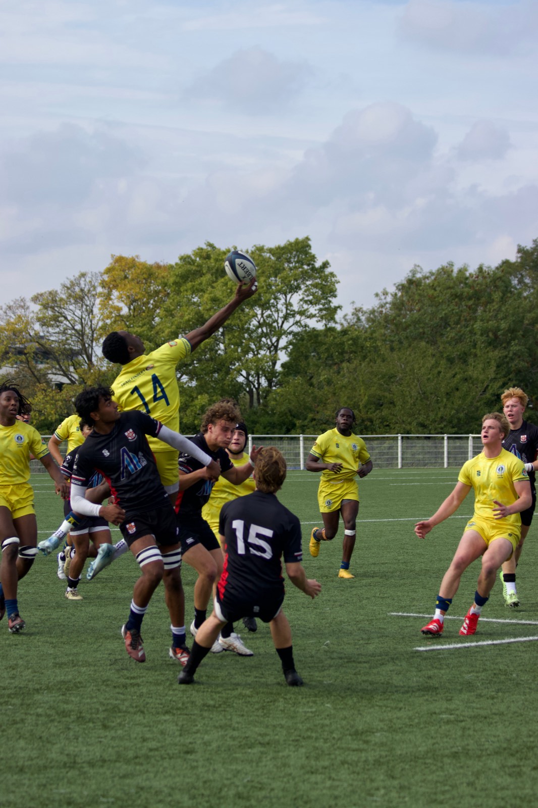 Rugby action