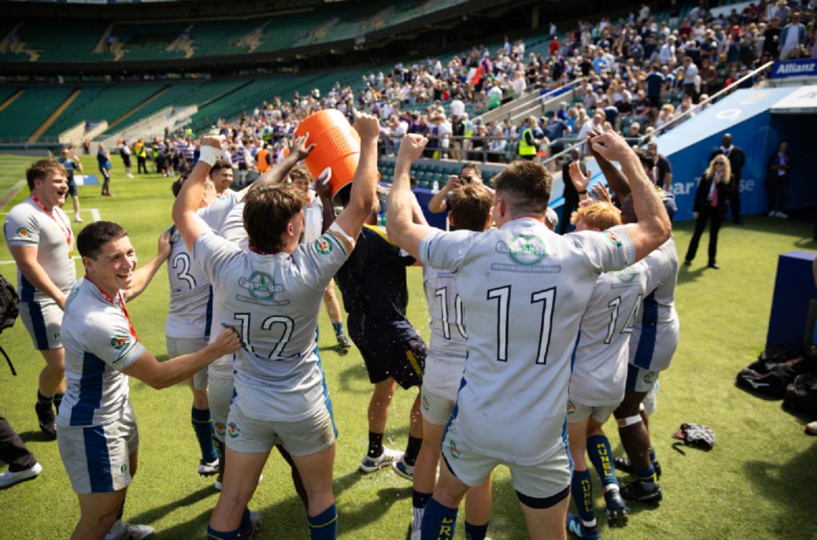 Team celebration