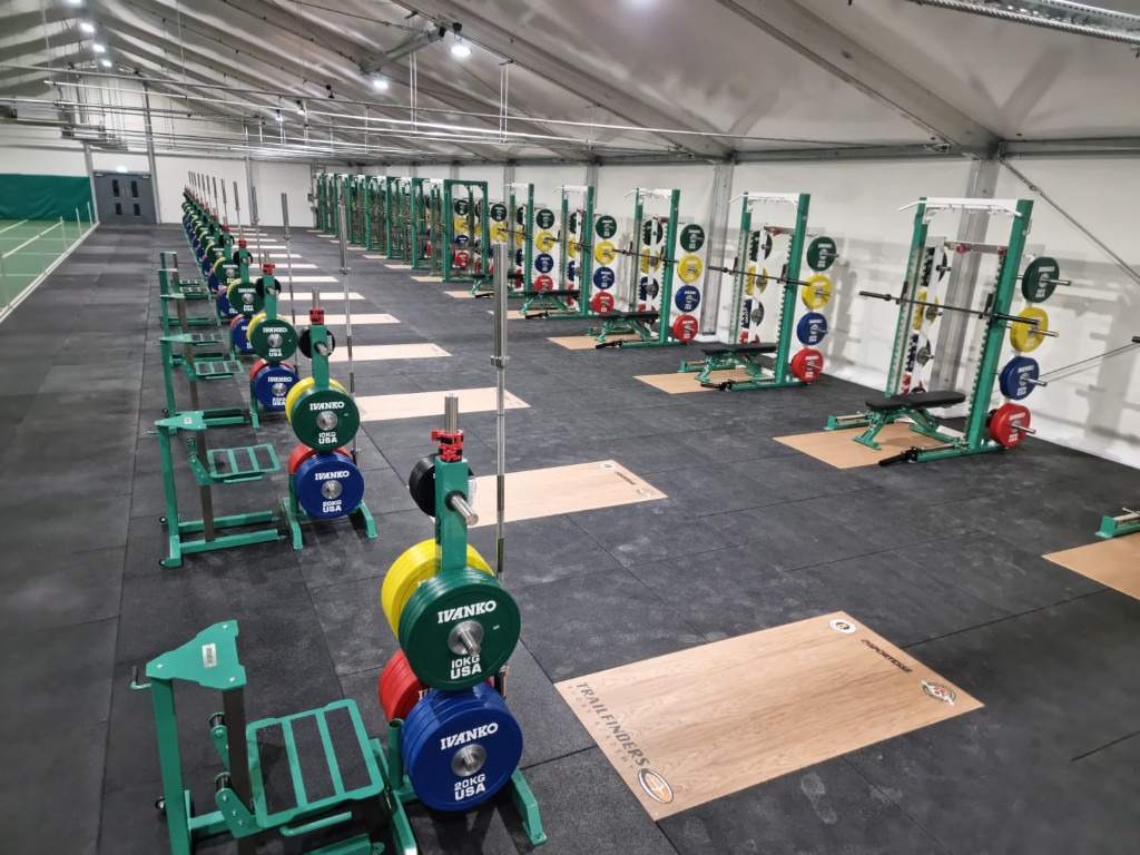 Elite strength and conditioning gym at Ealing Trailfinders.